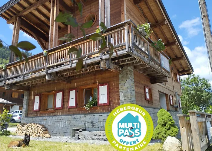 Morzine Guest Chalet Hypercenter Hot Tubs - Sauna & Mtb Storage